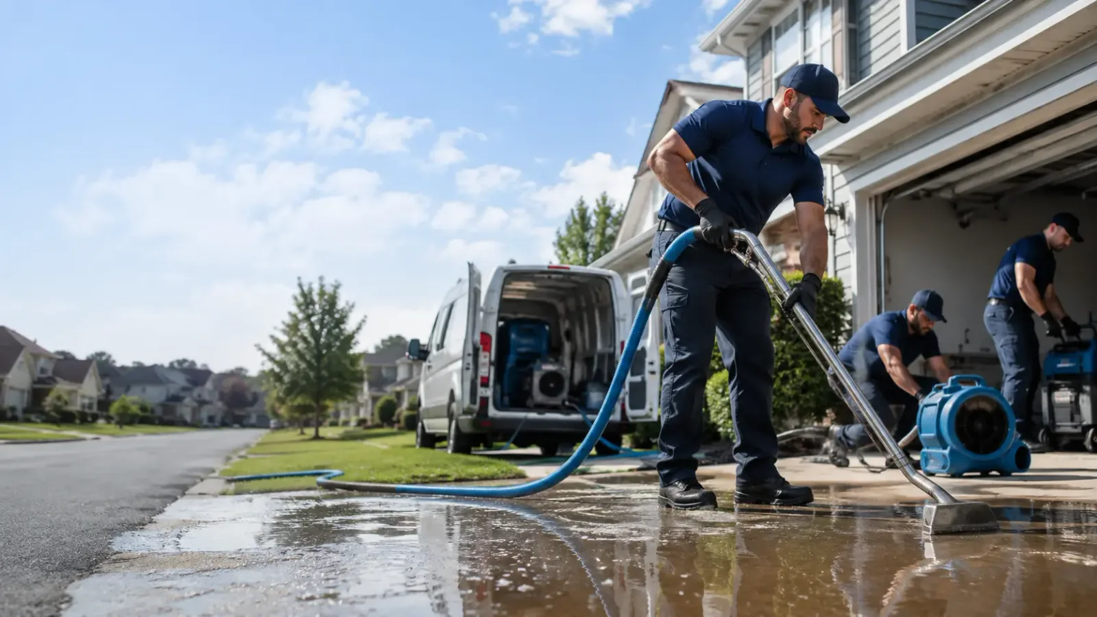 Flood Damage Restoration in Grizzly Flats, CA